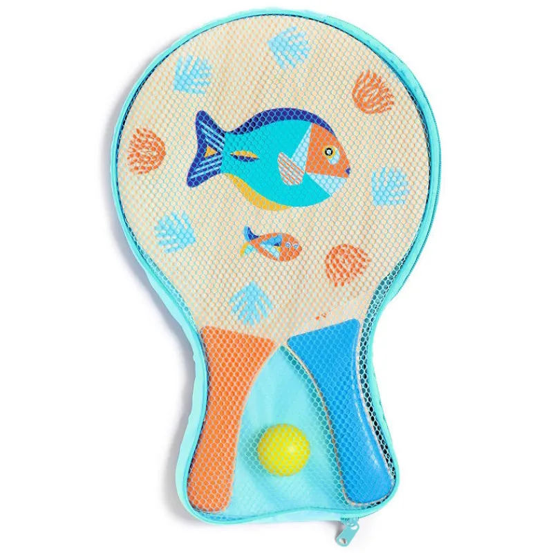 Djeco Jeu de raquettes de plage "Sea" 2081< Jouets De Plein Air