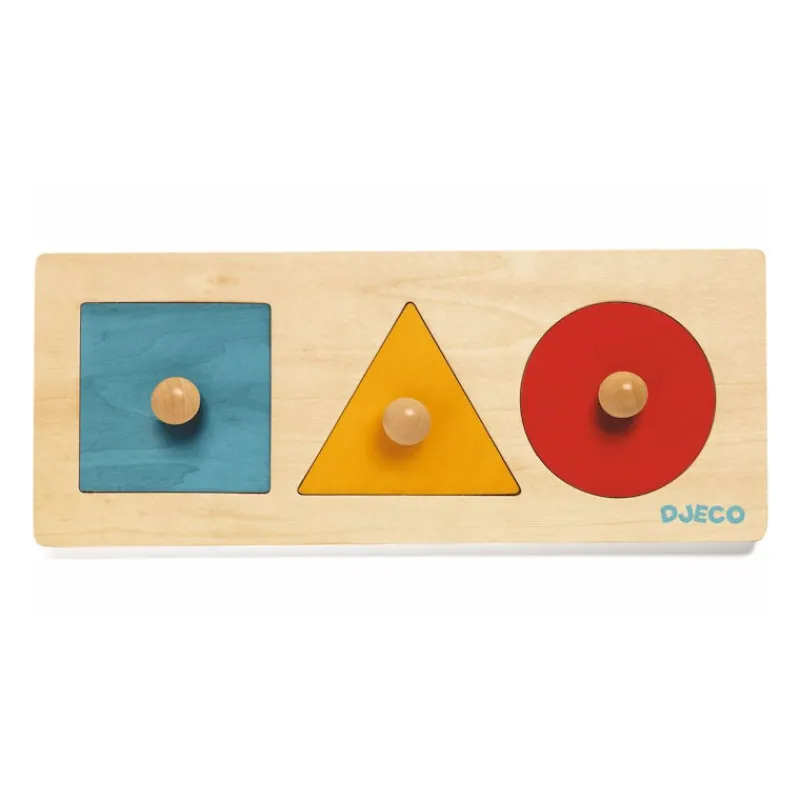 Djeco Jeu d'encastrement en bois 'FormaBasic' 6200<Enfant Puzzle Djeco | Puzzles 1er Age