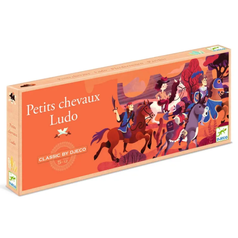 Djeco Jeu des petits chevaux 5234< Jeux De Société