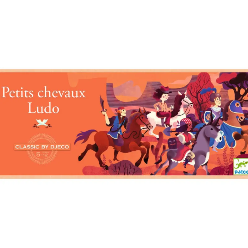 Djeco Jeu des petits chevaux 5234< Jeux De Société