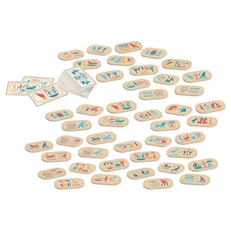 VILAC Jeu Oukthêkaché "Hiéroglyphes" Musée du Louvre 9505< Jeux De Société