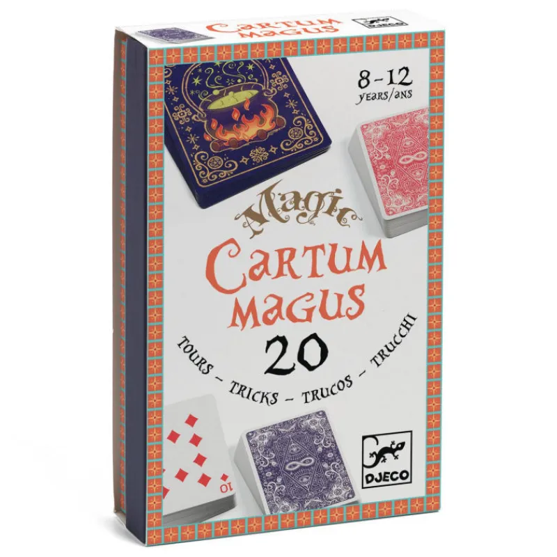 Djeco Jeux de cartes CARTUM MAGUS, coffret de cartomagie 9961< Jeux De Société