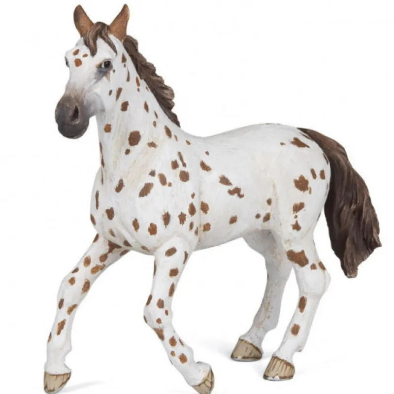 Papo Jument apaloosa cheval 51509< Figurines Papo | Ferme En Bois, Centre Équestre Et Zoo