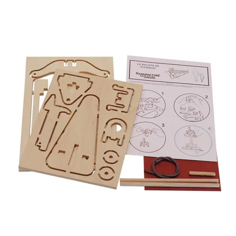 Manufacture en famille La baliste de Plywood de<Enfant Jouets Manufacture En Famille | Bricolage Enfant