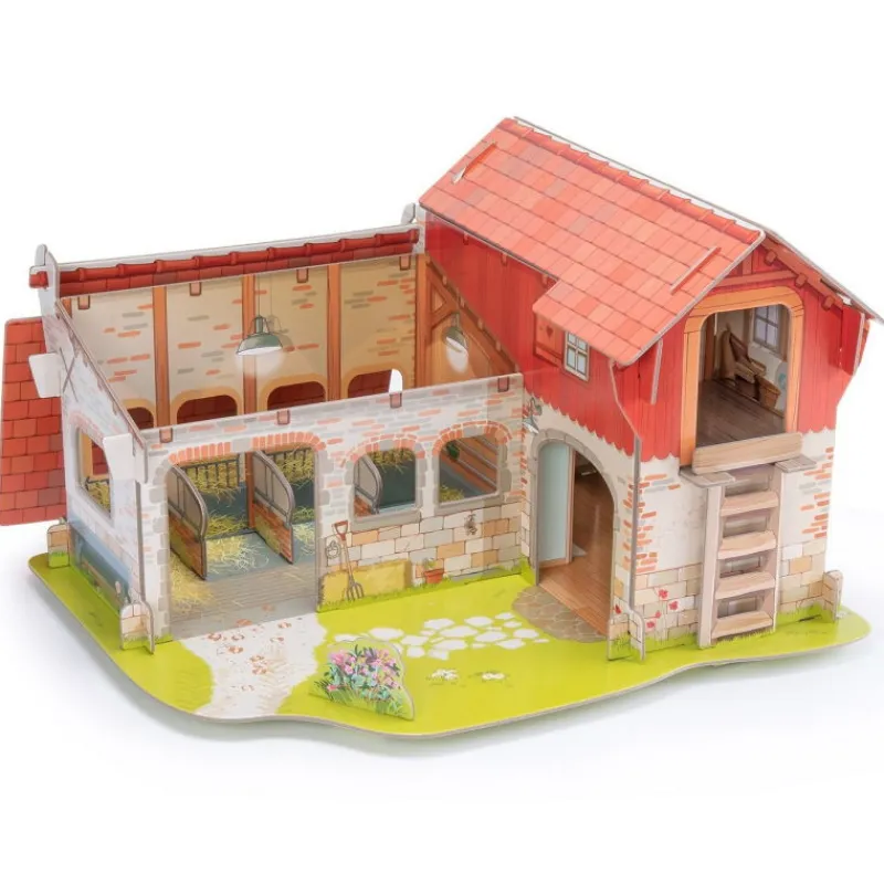 Papo La ferme 60118< Ferme En Bois, Centre Équestre Et Zoo