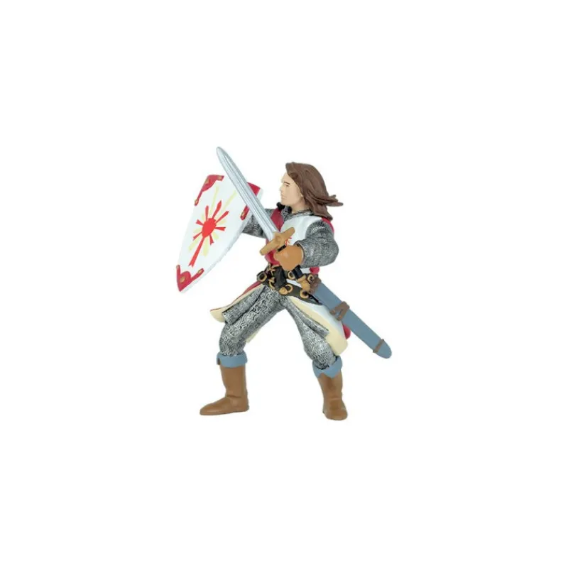 Papo Lancelot rouge, Figurine 39282< Figurines Papo | Château Fort En Bois