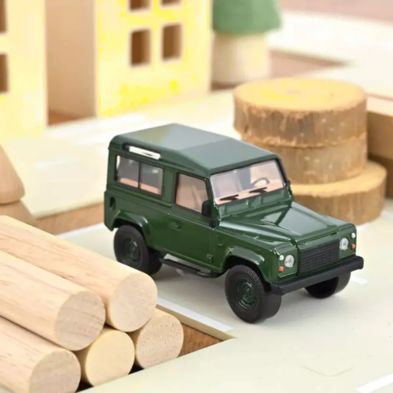 NOREV Land Rover Defender 1995 Vert foncé - 1/43< Jouets Garage, Voitures