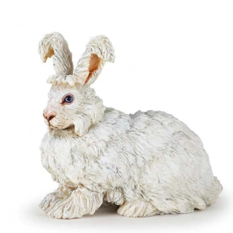 Papo Lapin angora, figurine 51172< Figurines Papo | Ferme En Bois, Centre Équestre Et Zoo