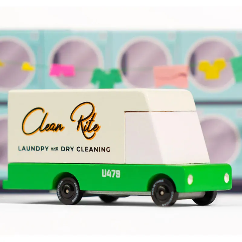 Candylab TOYS Laundry van< Jouets Garage, Voitures