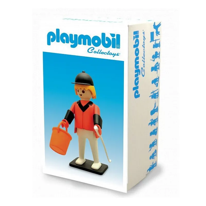 PLASTOY Le cavalier de concours d'obstacles Playmobil Collectoys de< Déco Design