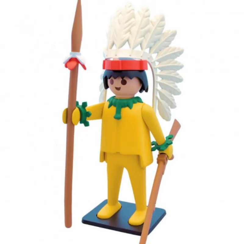 PLASTOY Le chef indien Playmobil Collectoys de< Déco Design