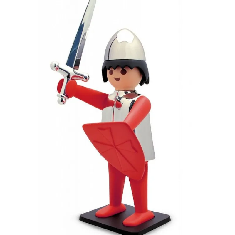 PLASTOY Le chevalier et son cheval Playmobil Collectoys< Déco Design