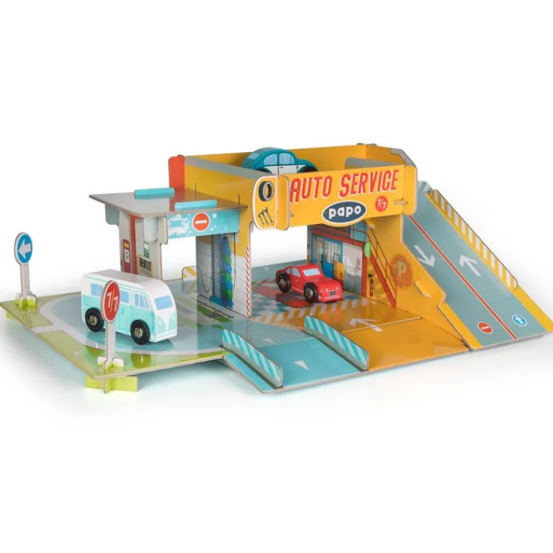 Papo Le garage 60500< Jouets Garage, Voitures