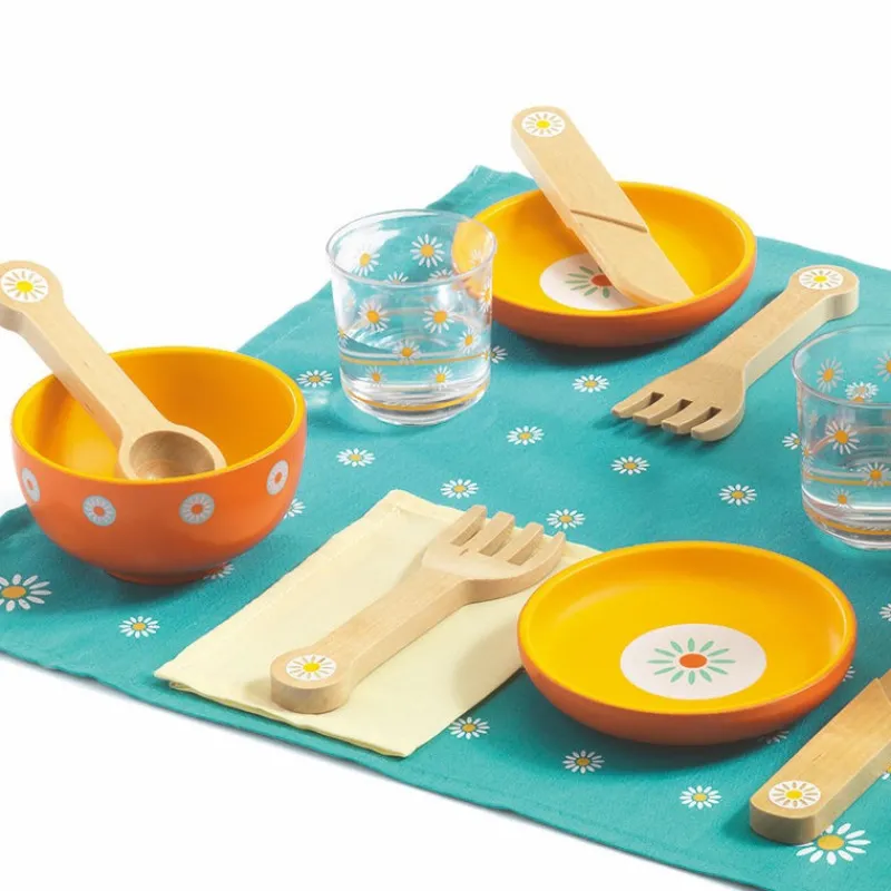 Djeco Le pique-nique de Pâquerette, dînette 6527< Jouets Cuisine, Dînette