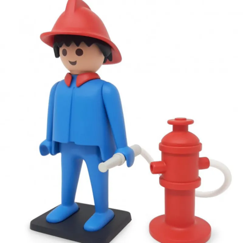 PLASTOY Le pompier Playmobil Collectoys de< Déco Design