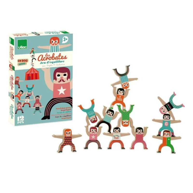 VILAC Les acrobates, Jeu d'équilibre 7710<Enfant Décoration Enfants | Jeux De Société