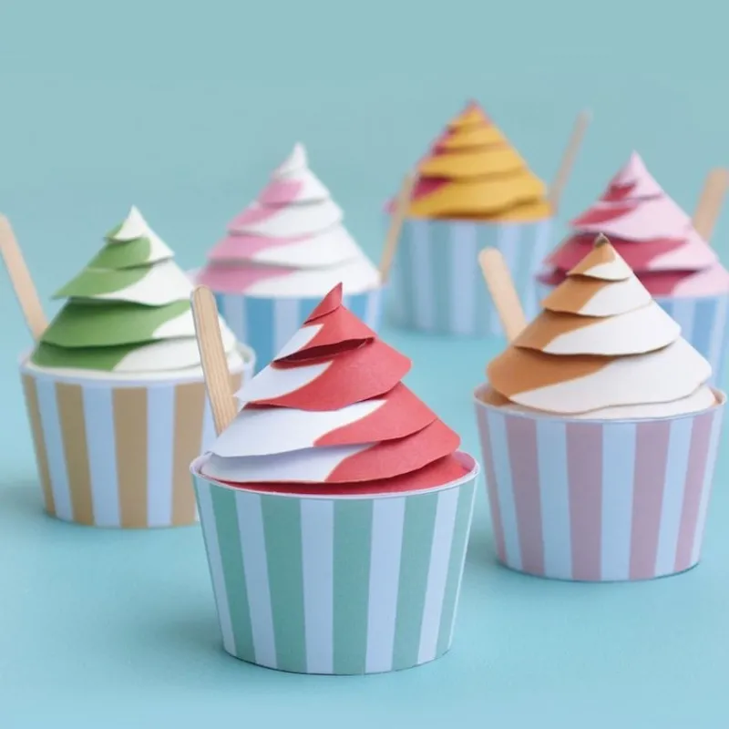 Sophie et Martin Les petites glaces, maquettes en papier ''<Enfant Jeux Et Loisirs Créatifs Fabriqués En France | Paper Toys