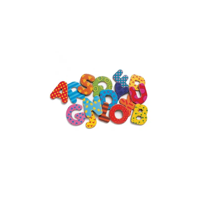 Djeco Lettres magnétiques fantaisie en bois DJO3100< Jeux De Société