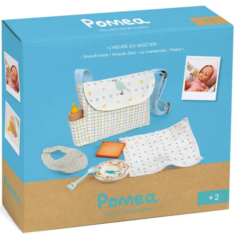Djeco L'heure du goûter, accessoire pour poupée POMEA de 7855< Poupées, Peluches