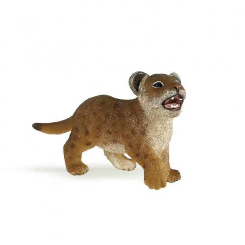 Papo Lionceau 500221, figurines animaux sauvages< Figurines Papo | Ferme En Bois, Centre Équestre Et Zoo