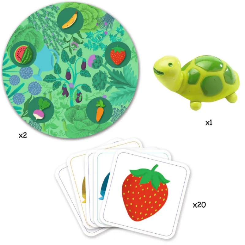 Djeco Little Mémo Garden, jeu de mémoire 8559< Jeux De Société