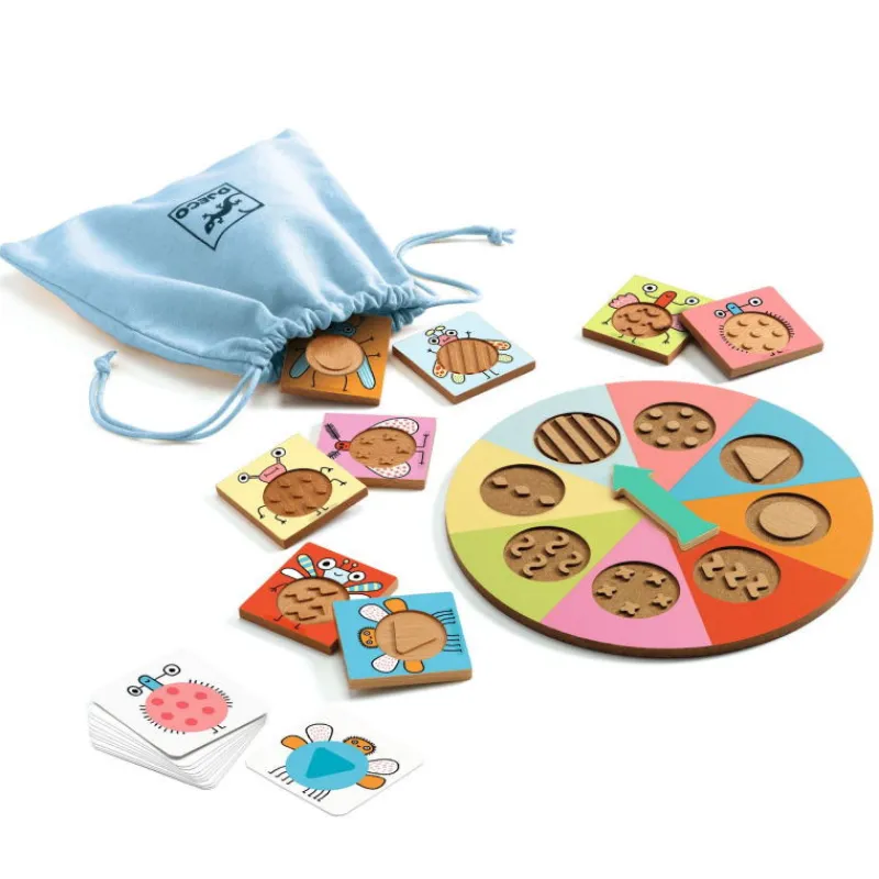 Djeco Loto tactile "Tactil Bzzz" jeu éducatif 8259< Jeux De Société