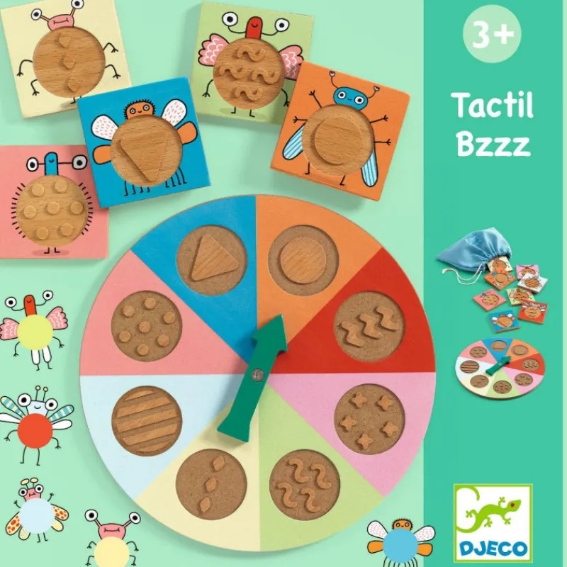 Djeco Loto tactile "Tactil Bzzz" jeu éducatif 8259< Jeux De Société