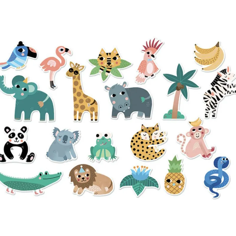VILAC Magnets 'Jungle' Michelle Carlslund 8546< Jeux De Société