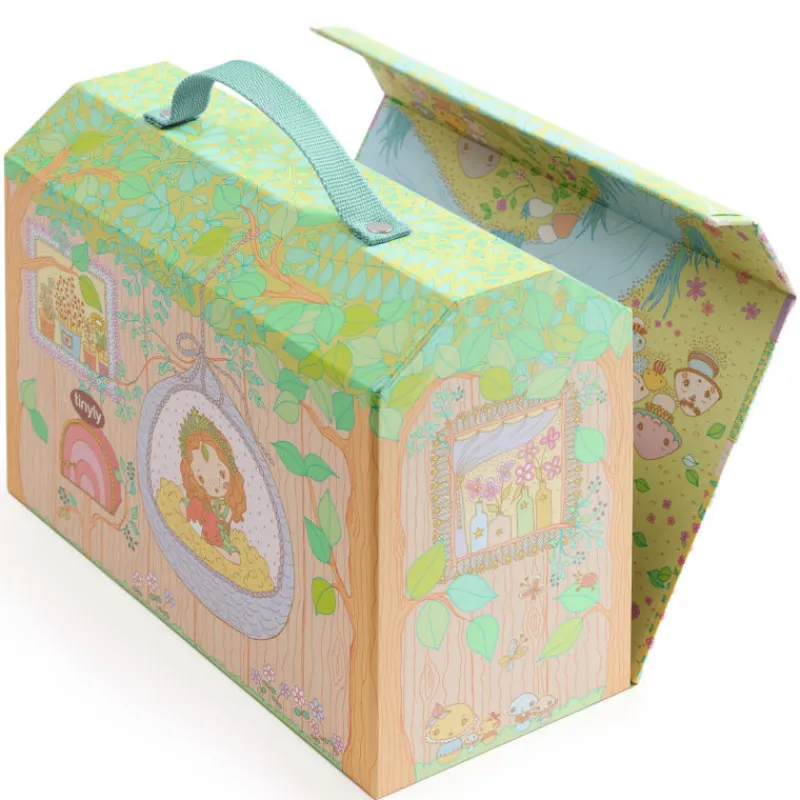 Djeco Maison des bois tinyly de Sylvia & Fox 6966< Tinyly Djeco