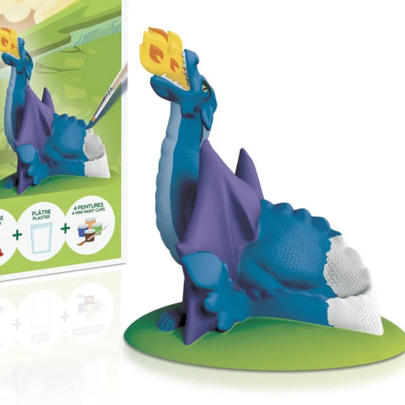 Mako moulages 'Le dragon' 39060< Mako Moulages Figurines Et Déco | Mako Moulages
