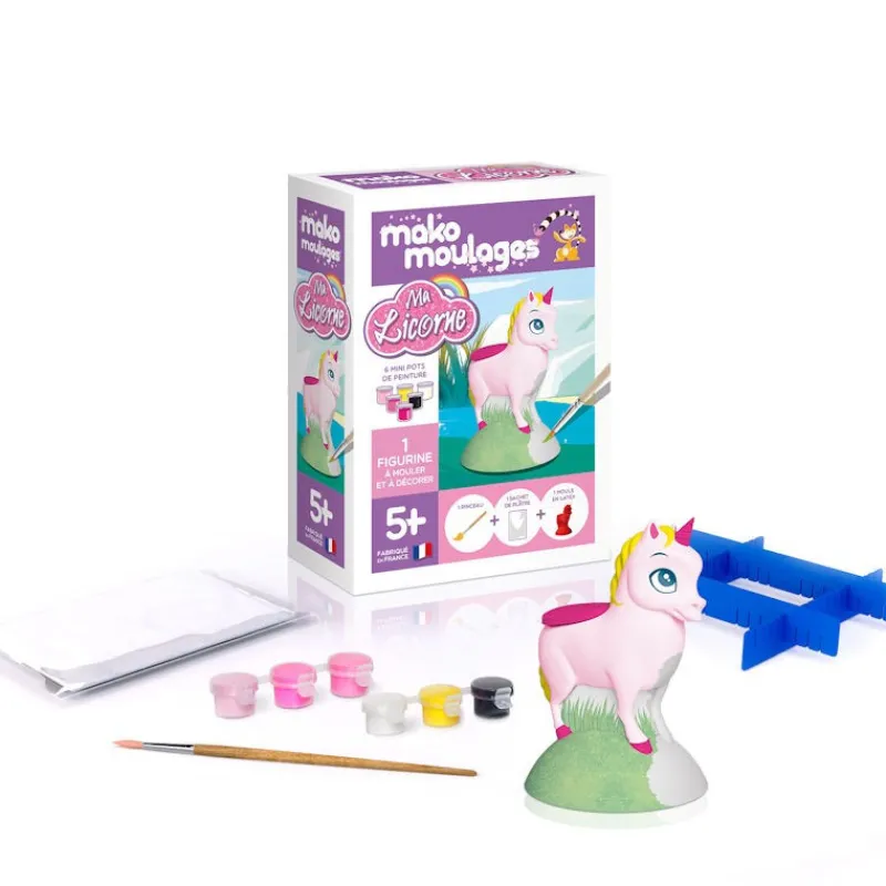 Mako moulages 'Ma licorne' 39029< Mako Moulages Figurines Et Déco | Mako Moulages