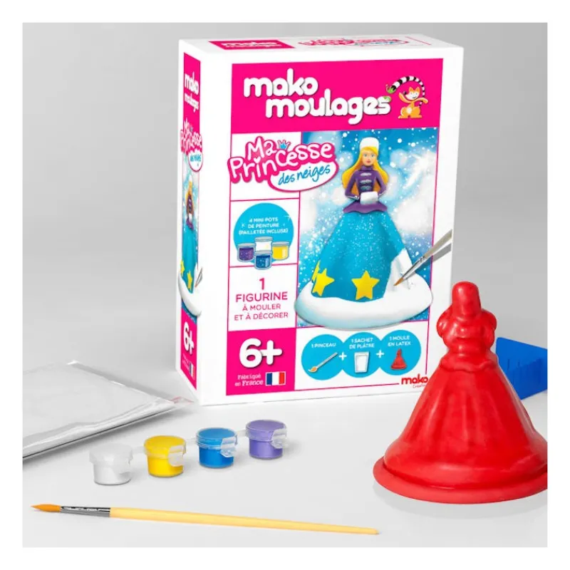 Mako moulages 'Ma princesse des neiges' 39014< Mako Moulages Figurines Et Déco | Mako Moulages