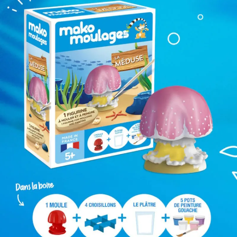 Mako moulages "La méduse" 39102< Mako Moulages Figurines Et Déco | Mako Moulages