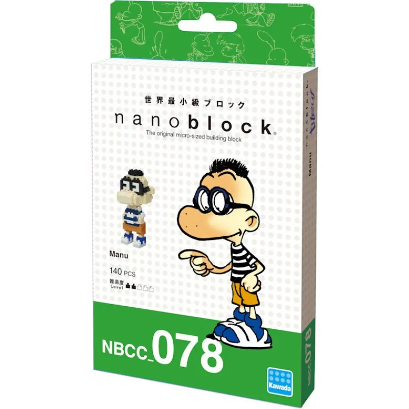 nanoblock Manu, Collection Titeuf< Jeux De Construction