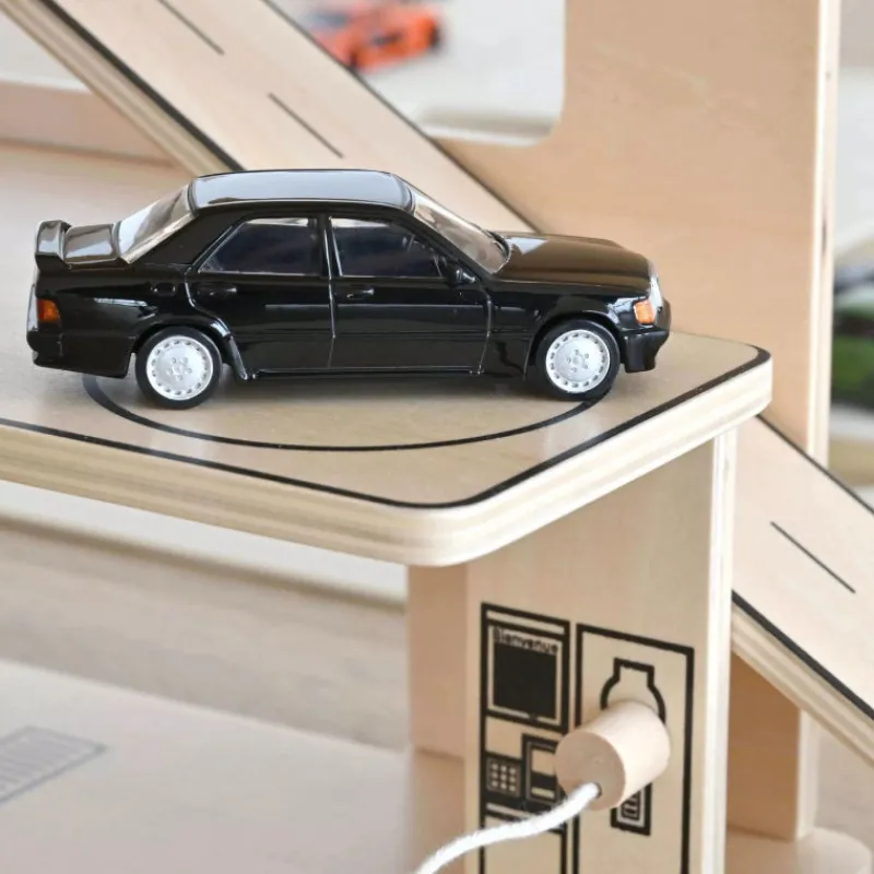 NOREV Mercedes Benz 190E 2L3 16S 1984 Noir métallisé 1-43< Jouets Garage, Voitures