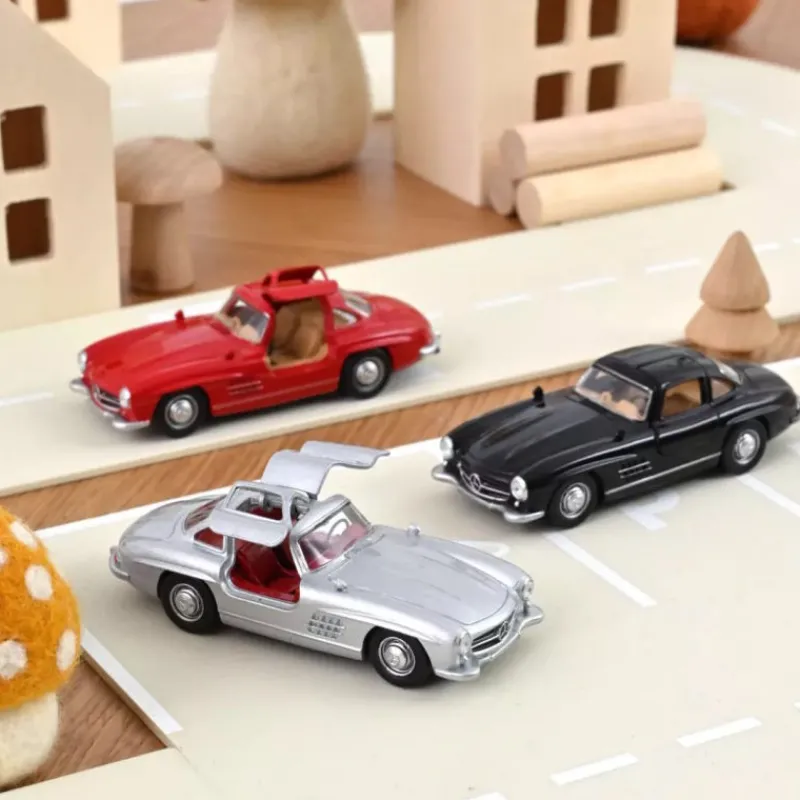 NOREV Mercedes-Benz 300 SL 1954 Rouge pompier 1/43< Jouets Garage, Voitures