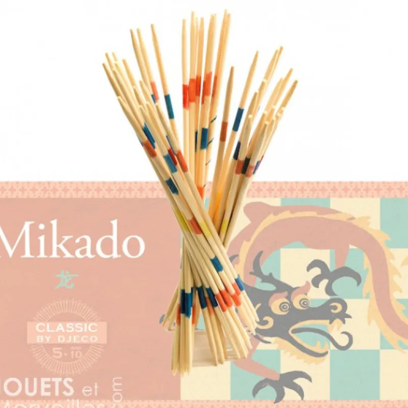 Djeco Mikado en coffret, jeu en bois VILAC 6068< Jeux De Société
