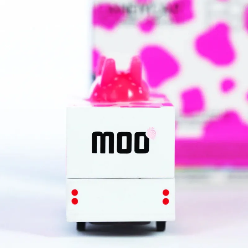 Candylab TOYS Milk van rose< Jouets Garage, Voitures