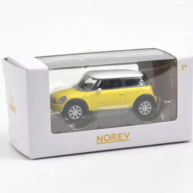NOREV Mini Cooper One jaune, voiture jouet 1/64< Jouets Garage, Voitures