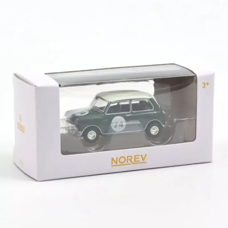 NOREV Mini Cooper S 1964 verte n°74, voiture 1/64< Jouets Garage, Voitures