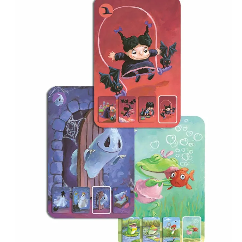 Djeco Mini family jeu des 7 familles, jeu de cartes DJO5101< Jeux De Société