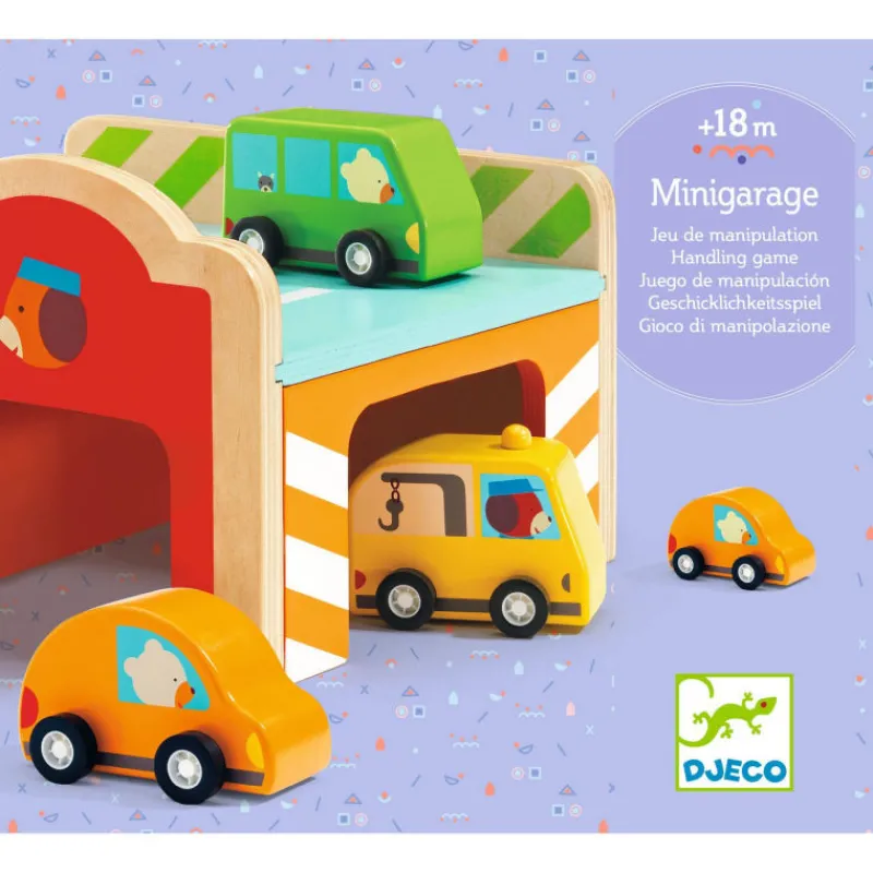 Djeco Mini garage 6387< Jouets Garage, Voitures | Jouets Voitures