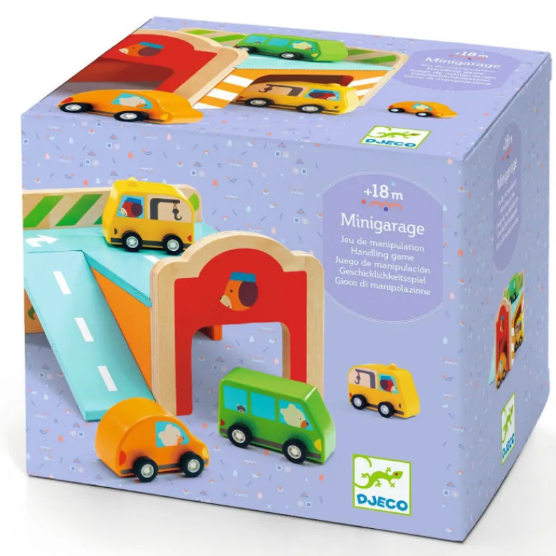 Djeco Mini garage 6387< Jouets Garage, Voitures | Jouets Voitures
