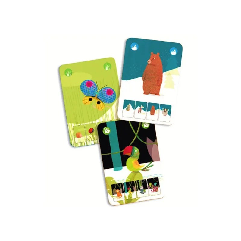 Djeco Mini Nature jeu des 7 familles DJO5128< Jeux De Société