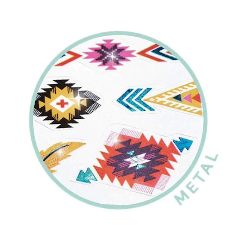Djeco Mini stickers métallisés 'Grand Ouest' 9766< Autocollants Et Décalcomanies