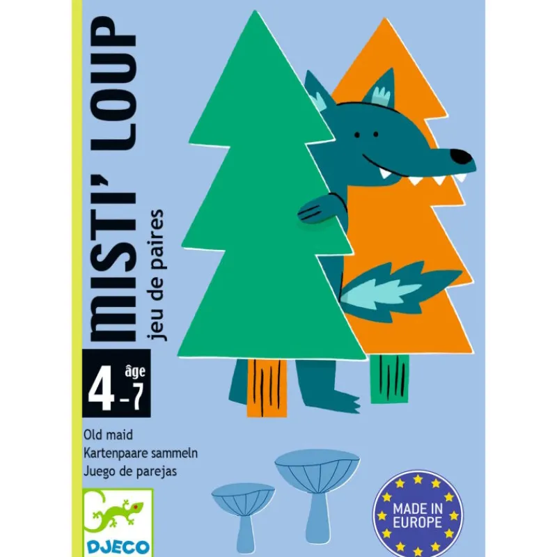 Djeco MISTI'LOUP jeu de cartes 5078< Puzzles Et Jeux Djeco | Jeux De Société