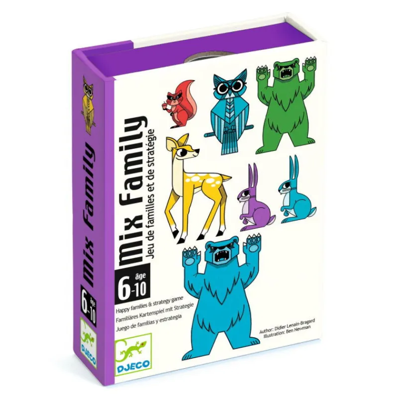 Djeco MIX FAMILY jeu de cartes 5083< Jeux De Société