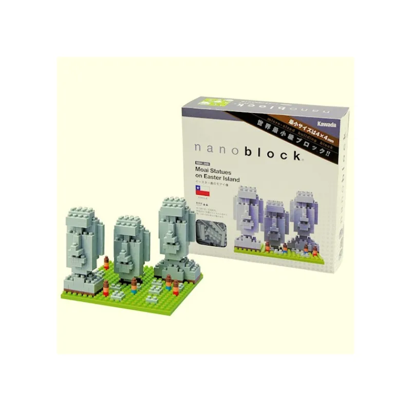 nanoblock Moaï statues< Jeux De Construction
