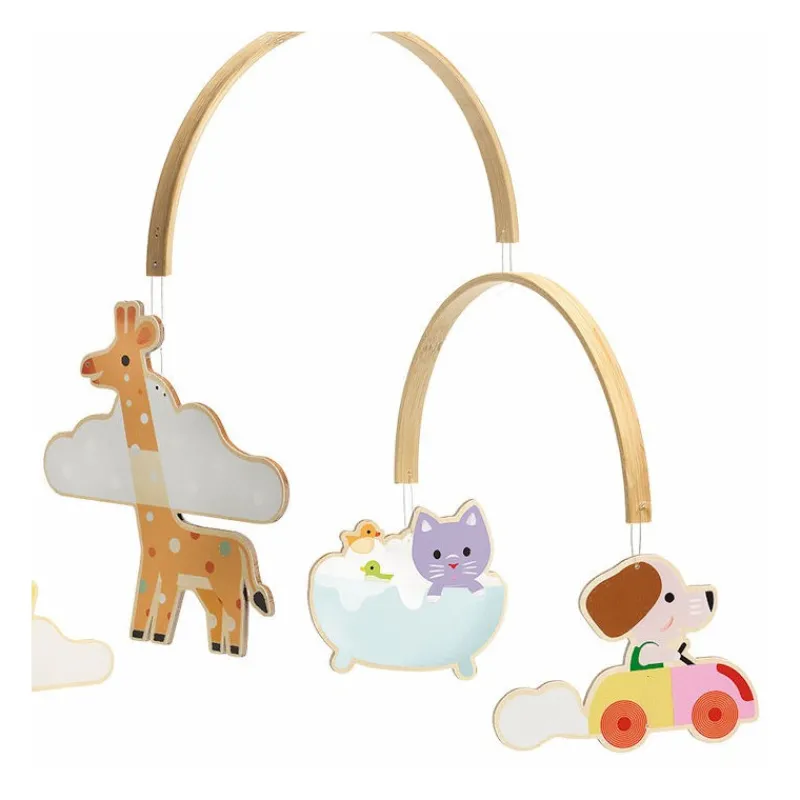 Djeco Mobile en bois 'Bébés animaux' 4388<Enfant Little Big Room By Djeco | Décoration Enfants