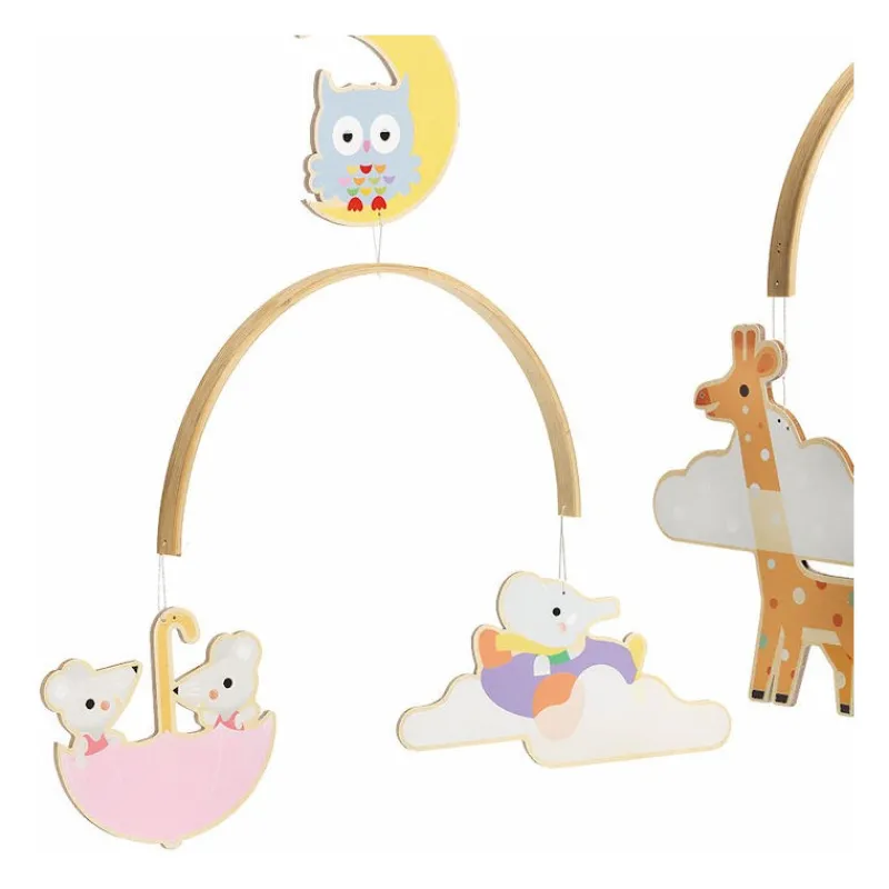 Djeco Mobile en bois 'Bébés animaux' 4388<Enfant Little Big Room By Djeco | Décoration Enfants